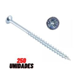 Tornillo Volcanita Crs Zn 8x2 1/2" Caja 250ud