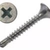 Tornillo Volcanita P/ Broca 6x1 1/4" Zn Caja 1000un