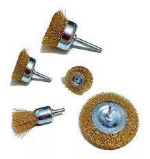 Set 6 Cepillo Acero para Taladro 6cepac