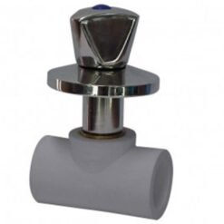 Llave Paso Ppr 32mm Cromada (campana) C/u