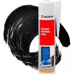 Silicona Neutra Negra 280 Ml Wurth
