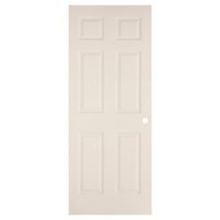 Puerta Sinfonia Hdf 6 Paneles Blanca 75cms x 2mts