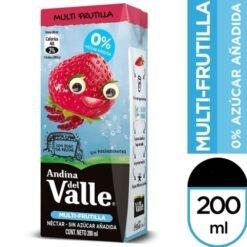 Jugo Andina Multifrutilla 200 Ml 0 Azucar