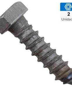 Tirafondo Hex. 3/8" x 11/2" C/u