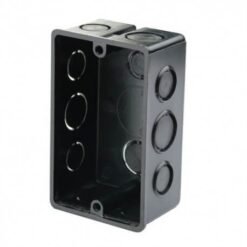 Caja Distr. Embutida Negra