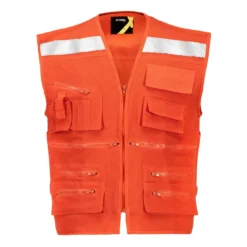 Chaleco Geologo Naranjo Talla XL