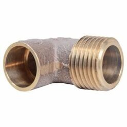 Codo So He 3/4" Bronce