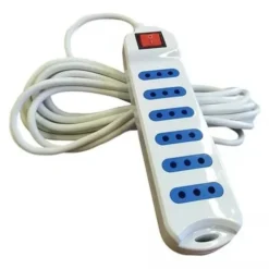 Alargador 6 Puestos 3 Mt C/interruptor AGM316CL-B