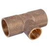 Tee So-so-so 3/4" - 1/2" Bronce