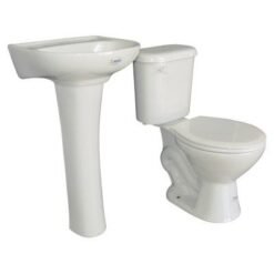 Sala Baño Blanca Ecoline, Descarga 30.5cms / 6lts Fanaloza