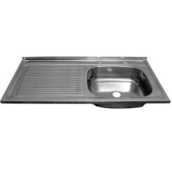 Lavaplato 100x50cms Sec. Izquier. Comb. Doble + Desague Lioi