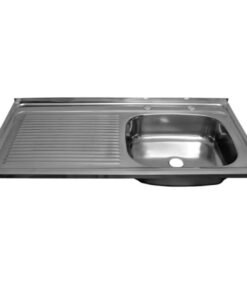 Lavaplato 100x50cms Sec. Izquier. Comb. Doble + Desague Lioi