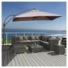 Quitasol Lateral 2,7 mt Taupe