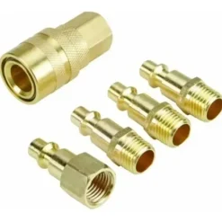Set 5 Piezas Acoples Bronce Uyustools