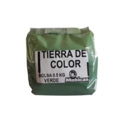 Tierra Color Verde Bolsa 1/2 Kilo