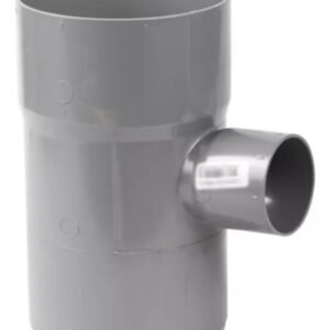 Tee Pvc 110x50mm Gris