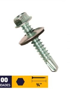 Tornillo Hexagonal P/broca 12x3/4" C/u