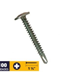 Tornillo Lenteja 8x1 1/4" P/broca C/u