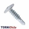 Tornillo Lenteja 8x3/4" P/aguda C/u