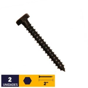 Tirafondo Hex. 1/4"x2" C/u (ftnz-100)