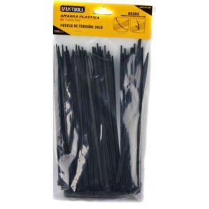 Amarra Plastica Negra 4.8x200 C/u  Uyustools