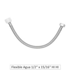 Flexible Hi-hi x 1/2"x51/6 30cm Estanque (plastico)