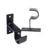 Soporte Cortina Simple Corto Set 2un