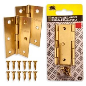 Bisagra L-86 4"x4" 2un  C/u