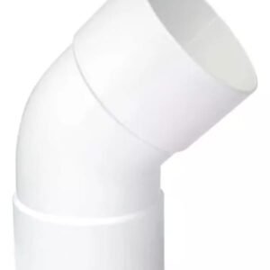 Curva 45° H-h Blanca Hoffens