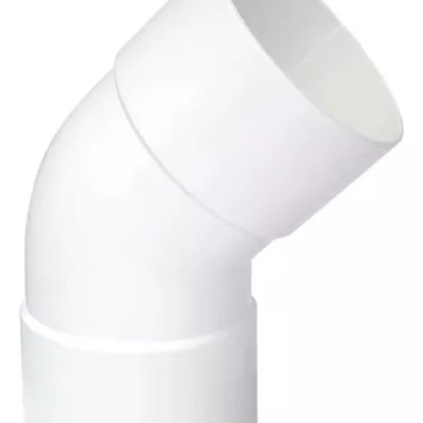 Curva 45° H-h Blanca Hoffens