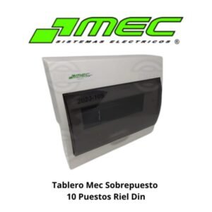 Tablero Sobrep. 10 Puestos P/transp.