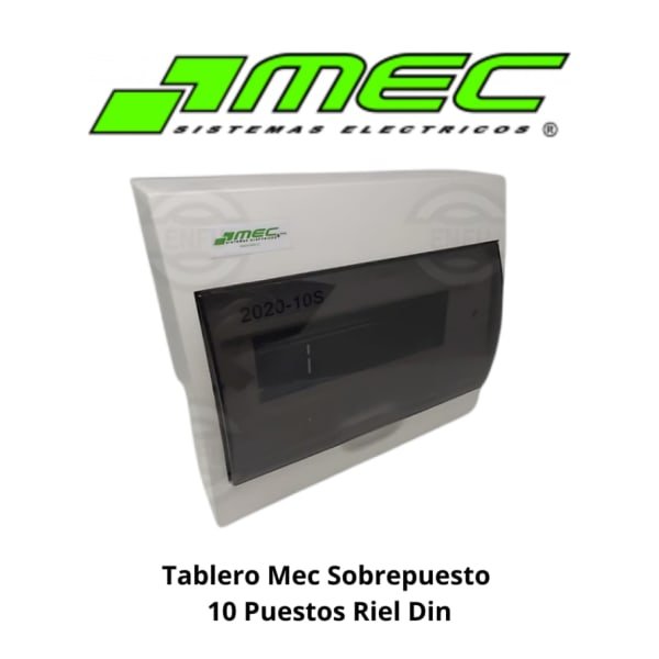 Tablero Sobrep. 10 Puestos P/transp.