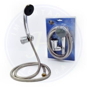 Juego Ducha Telefono Abc 3 Funciones + Flexible + Soporte Aqua Rame ( Hhs9308s )