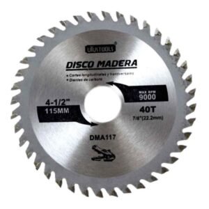 Disco Corte Madera 7 1/4" 40dts Uyustools (dmd740)