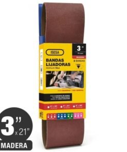 Repuesto Lija Banda 3"x21 #100 (unidad)