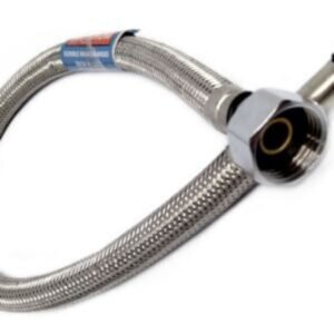 Flexible Gas Hi-hi X1/2" x 3/8 1.0mt Hoffens