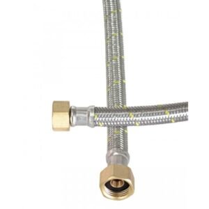 Flexible Gas Hi-hi X1/2" x 1/2 1.0mt Hoffens