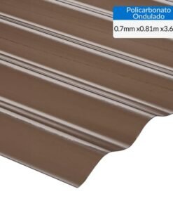 Policarbonato Acanalado Bronce 0,7x81x3.66mts