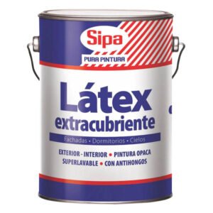 Latex Extracubriente Blanco Galon Sipa