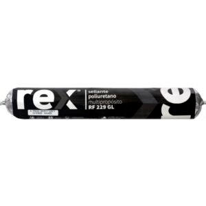 Sellador Poliuretano Pate Gris 600 Ml Rex