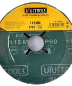 Disco Lija Fibra P/madera Set 5 Unidades 115mm Uyustool