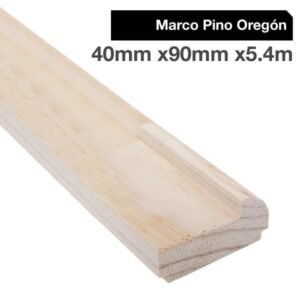 Marco Puerta 2 x 4 x 5,40 Pino Oregon (juego)