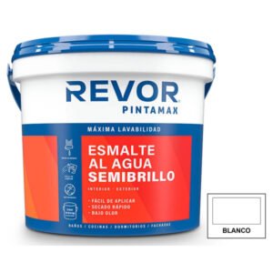 Base C Esmalte al Agua Semibrillo Pintamax Galon Revor