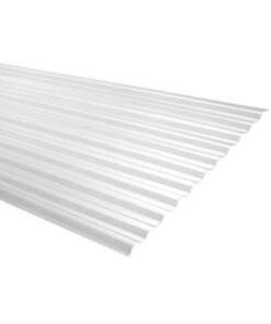 Policarbonato Acanalado Transparente 0,5x81x2.0mts