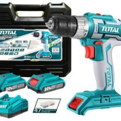 Taladro Percutor Inalambrico 20v 13mm +2bt+cargador Total (tidli20031-7)