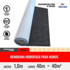 Superfieltro Muro 40m2