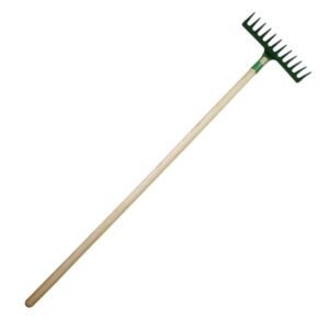 Rastrillo 14dts Verde M/madera Lioi