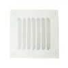 Celosia ( Ventilacion ) 15 x 15 Aluminio Esmaltado Blanco