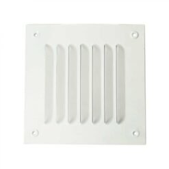 Celosia ( Ventilacion ) 15 x 15 Aluminio Esmaltado Blanco