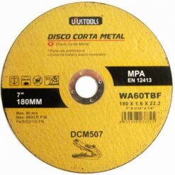 Disco Corte Metal 7 x 16 x 222 Utustools